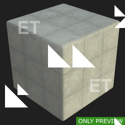 PBR substance material of concrete slabs created in substance designer for graphic designers and game developers