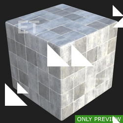 PBR substance material of floor tiles created in substance designer for graphic designers and game developers