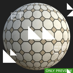 PBR substance material of marble floor created in substance designer for graphic designers and game developers