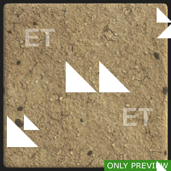 PBR substance material of ground sandy soil created in substance designer for graphic designers and game developers