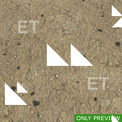 PBR substance material of ground sandy soil created in substance designer for graphic designers and game developers