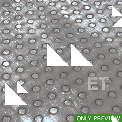 PBR substance material of metal floor rusty created in substance designer for graphic designers and game developers