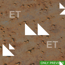 PBR substance preview metal rusty