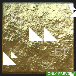 PBR substance material of gold created in substance designer for graphic designers and game developers