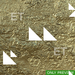 PBR substance material of gold created in substance designer for graphic designers and game developers