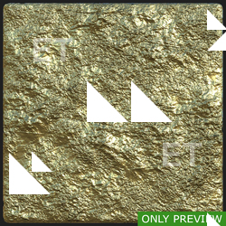 PBR substance material of gold created in substance designer for graphic designers and game developers