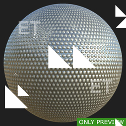 PBR substance material of metal floor created in substance designer for graphic designers and game developers