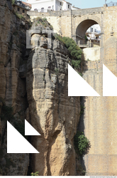 Cliffs Overgrown Rock