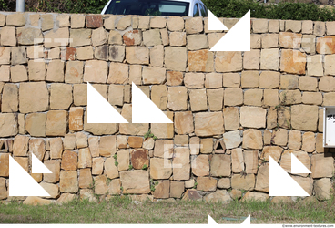 Mixed Size Walls Stones