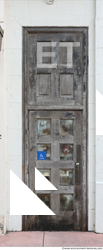 Single Old Wooden Doors