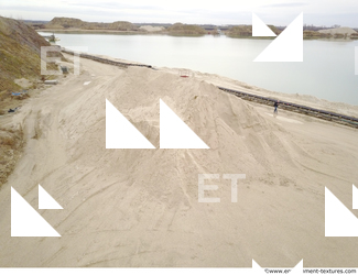 Background Gravel Quarry