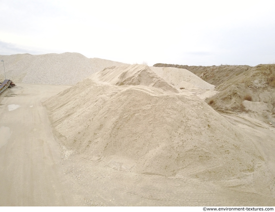 Background Gravel Quarry