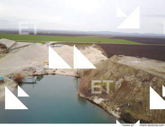Background Gravel Quarry