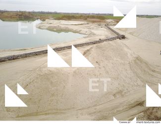 Background Gravel Quarry