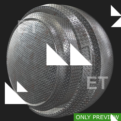 PBR substance material of metal floor rusted created in substance designer for graphic designers and game developers.