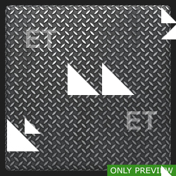 PBR substance material of metal floor industrial created in substance designer for graphic designers and game developers.