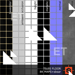 PBR substance material of floor created in substance designer for graphic designers and game developers