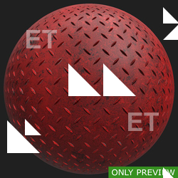 PBR substance material of metal floor painted dirty created in substance designer for graphic designers and game developers