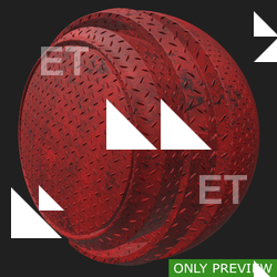 PBR substance material of metal floor painted dirty created in substance designer for graphic designers and game developers