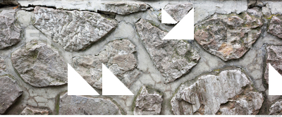 Mixed Size Walls Stones