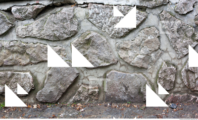 wall stones mixed size 0026