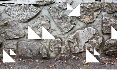 wall stones mixed size 0027