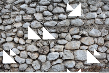 wall stones mixed size 0011