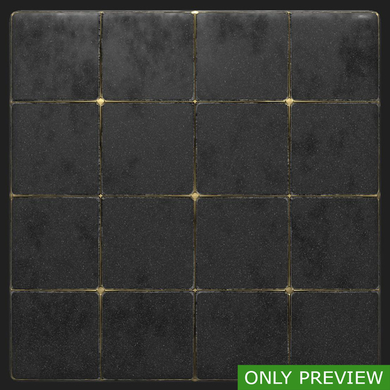 PBR substance material of tiles floor created in substance designer for graphic designers and game developers