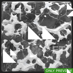 PBR substance material of ground snowy stones created in substance designer for graphic designers and game developers