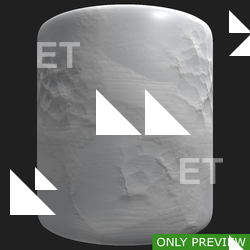 PBR substance material of ground snow created in substance designer for graphic designers and game developers