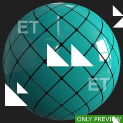 PBR substance material of wall tiles glossy created in substance designer for graphic designers and game developers