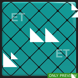 PBR substance material of wall tiles glossy created in substance designer for graphic designers and game developers