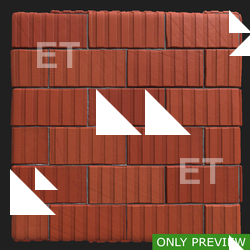 PBR substance material of wall bricks old created in substance designer for graphic designers and game developers