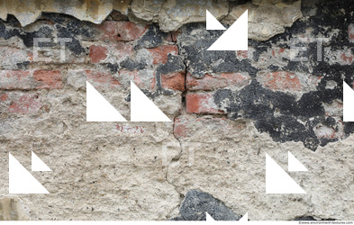 Wall Bricks Plastered