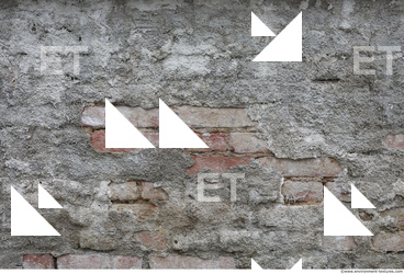 Wall Bricks Plastered