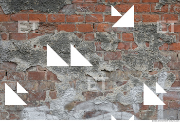 Wall Bricks Plastered