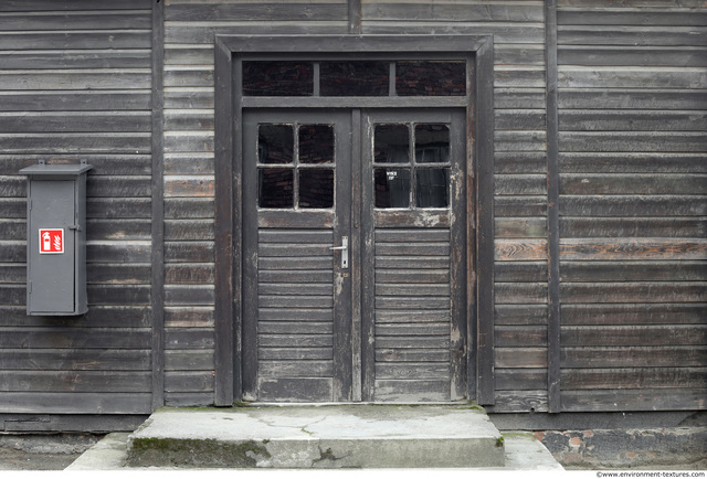 Double Wooden Doors