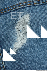 fabric jeans blue damaged 0006