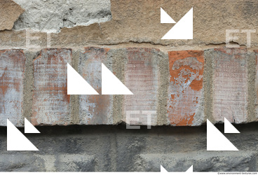 wall tile brick old 0001