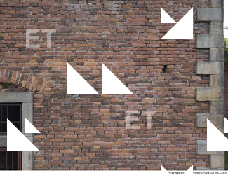 wall bricks old 0023