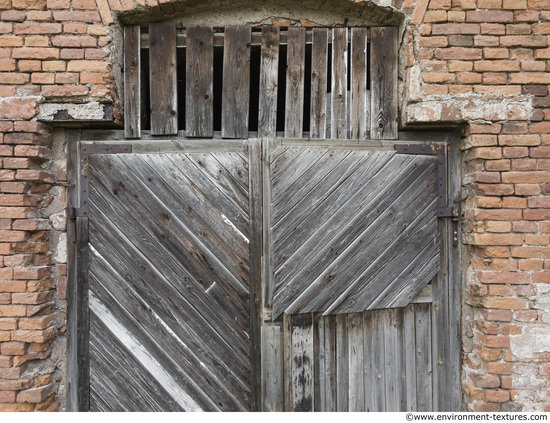 Double Wooden Doors