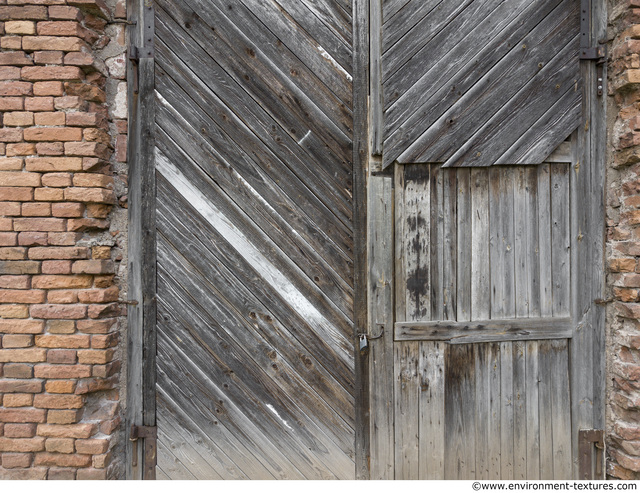 Double Wooden Doors