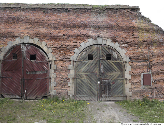 Double Wooden Doors