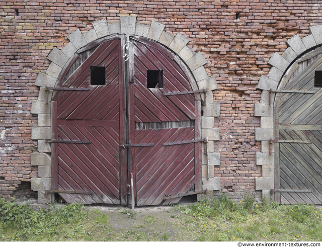 Double Wooden Doors