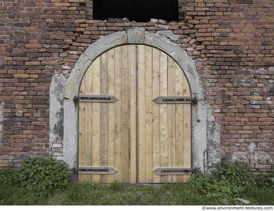 Double Wooden Doors