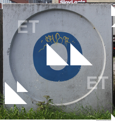 Letter and Numbers Sign