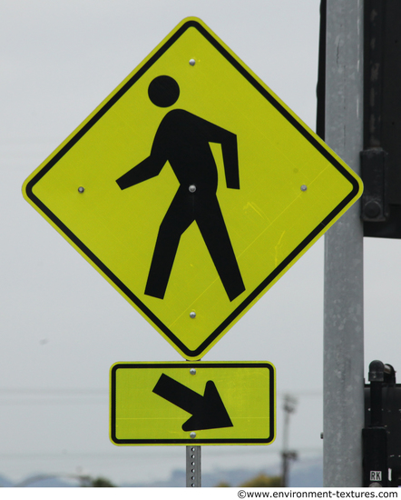 Pedestrians Traffic Signs