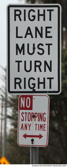 Various Traffic Signs