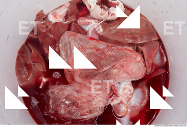 RAW meat pork viscera 0002