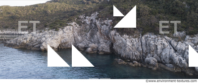 Cliffs Overgrown Rock